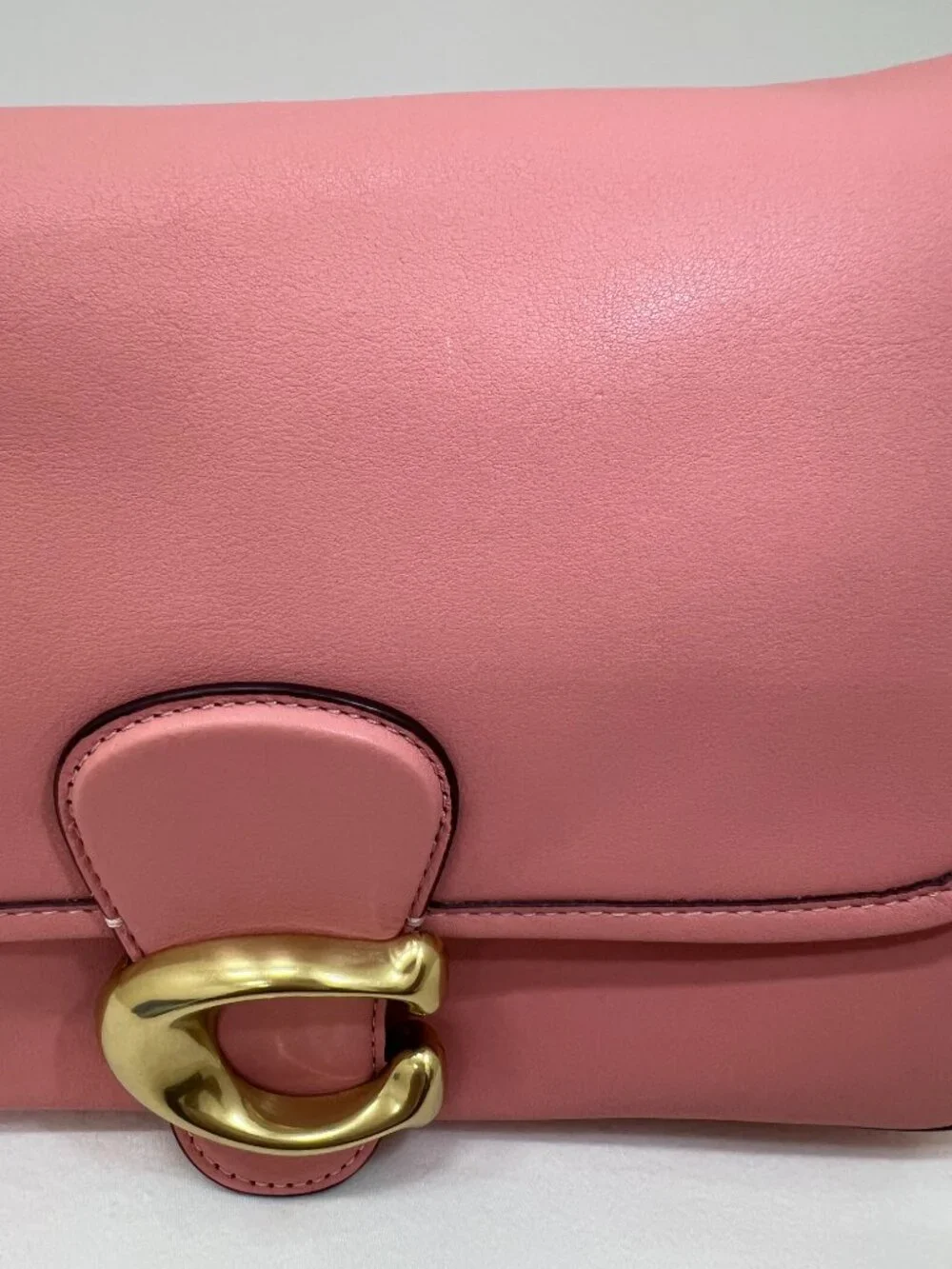 Coach Taffy Pink Soft Tabby Shoulder Bag in Style C4823